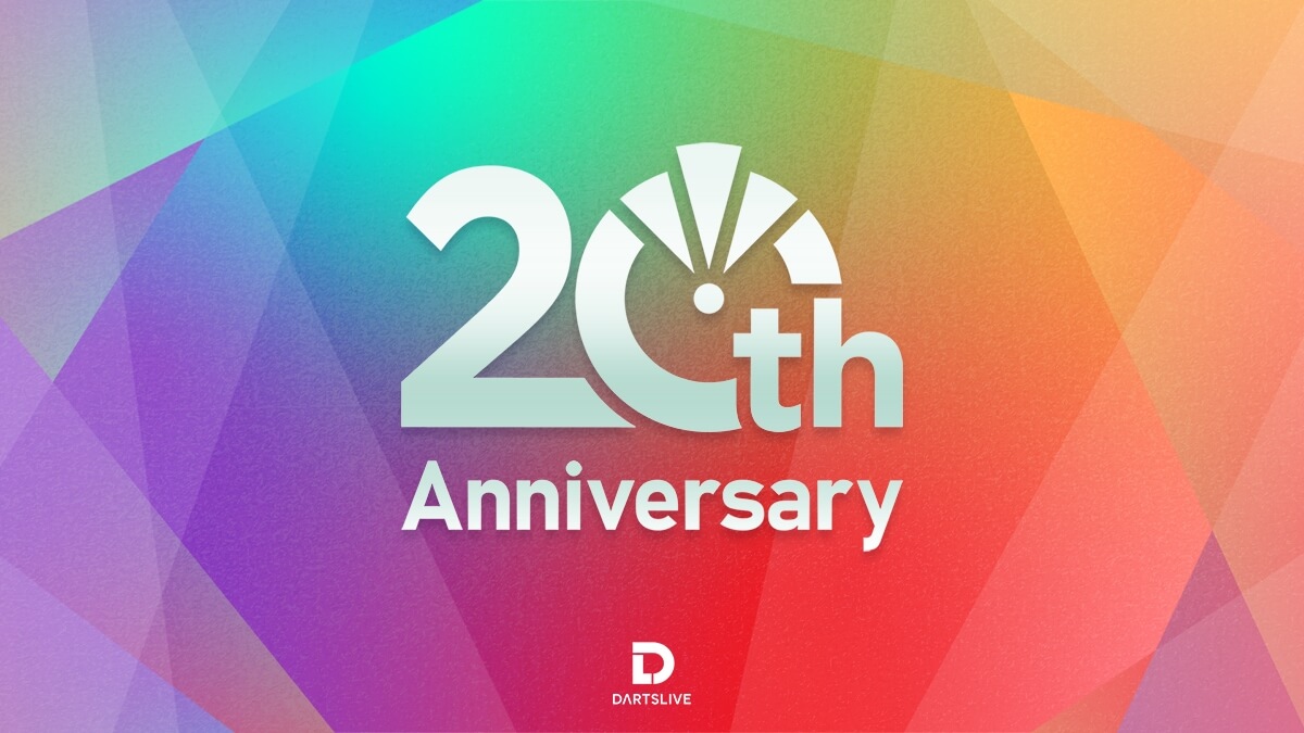 1月22日販売開始】ダーツライブ20周年を記念した限定グッズが登場